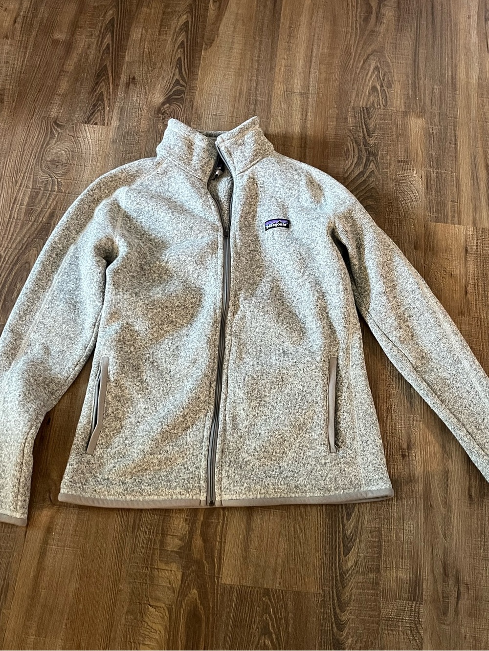 Patagonia Gray Full-Zip Fleece Better Sweater Jacket- Women’s Large